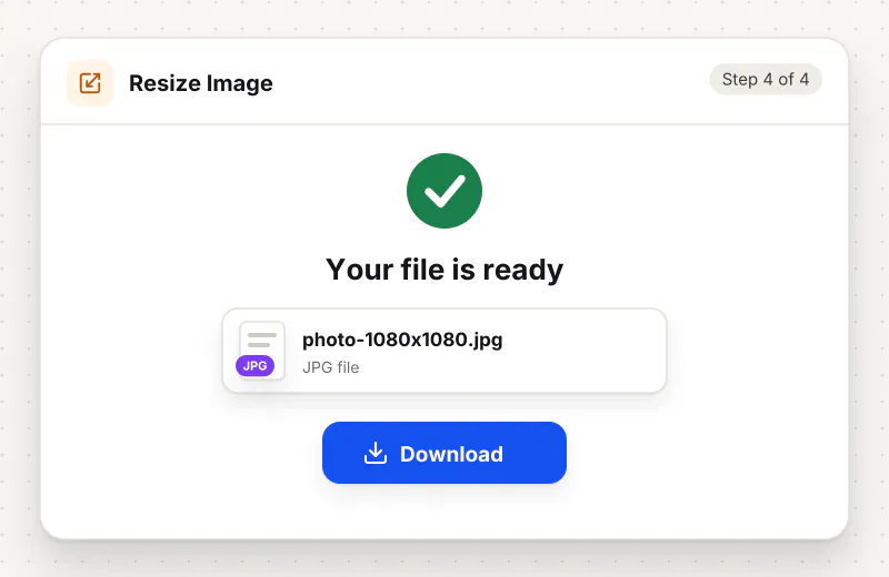 Resize Image step 4: download photo-1080x1080.jpg